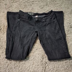 Mossimo Women's Low Rise Faded Black Jegging Juniors Size 5